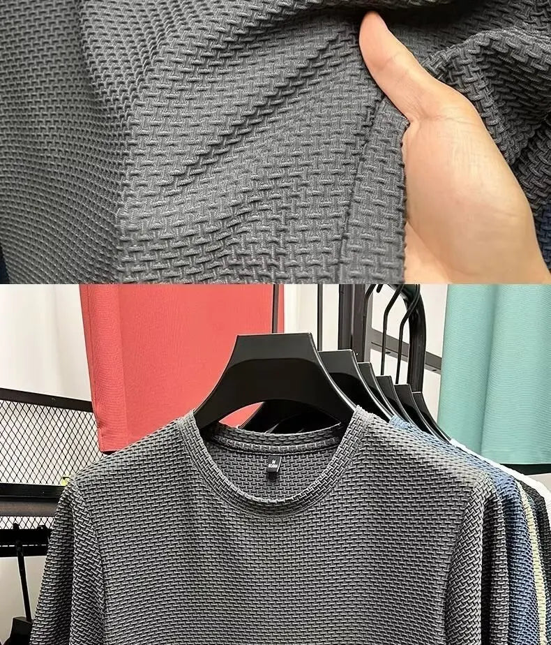 Bamboo Mesh Ice Silk T-shirt